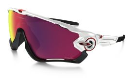 Oakley Jawbreaker Polished White Prizm Road