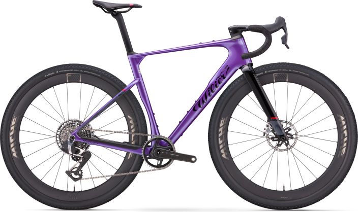 Wilier Rave SLR ID2 Force XPLR AXS E1 1x13 Neon Purple L Wilier Rave SLR ID2 Force XPLR AXS E1 1x13 Neon Purple L