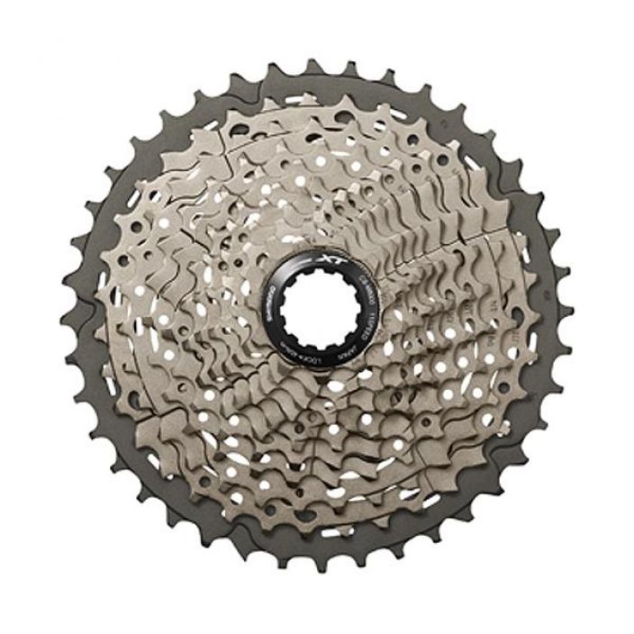 Kasetti XT M8000 11-42T 11v Shimano XT 8000 sarjan 11s kasetti 11-42T. Paino : 447g 11-42 kasetti yhteensopiva vain 1x11