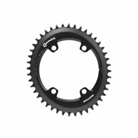ROTOR 1x OVAL Q RING BCD110x4 46T BLACK