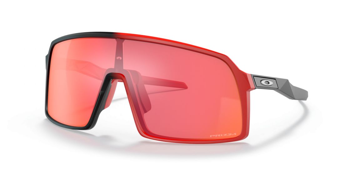 Oakley Sutro Matte Black Redline Prizm Trail Torch