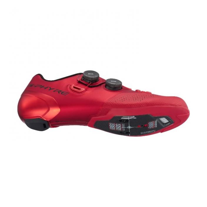 Ajokenka S-Phyre RC902 punainen ULTIMATE ROAD COMPETITION SHOE WITH SUPREMELY ENGINEERED FIT AND OPTIMUM POWER TRANSFER.