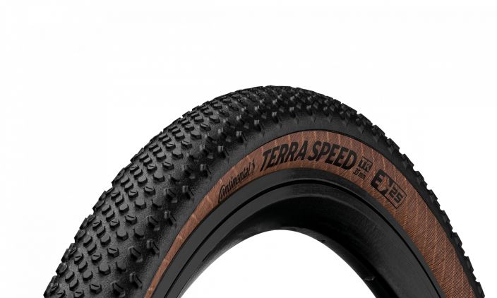 Rengas Continental Terra Speed 45-622 Paino: 440g Black Chili Tubeless Ready Taitettava malli