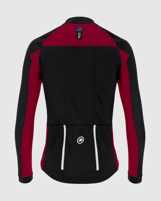 Takki Assos Mille GT 3/3 Evo punainen A low-volume, regularFit winter jacket, featuring a blend of NEOS softshell textiles