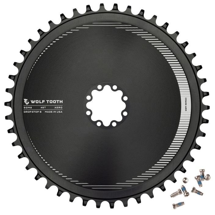 Eturatas Wolftooth Direct Mount Aero Chainring for SRAM 8-Bolt 46T