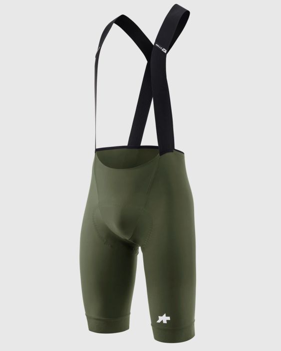 Ajohousu Assos MILLE GT Bib Shorts S11 Moss Green tuotekuva 3 Ajohousu Assos MILLE GT Bib Shorts S11 Moss Green tuotekuva 3