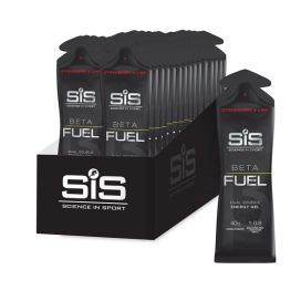 SIS Beta Fuel Strawberry&Lime energiageeli laatikko