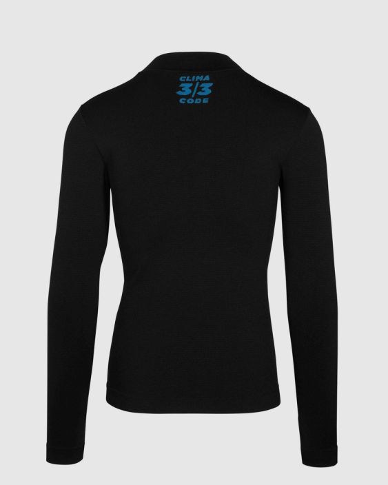 Aluspaita Assos Winter Long Sleeve A long-sleeved base layer tuned for the cold, demanding conditions of winter riding,