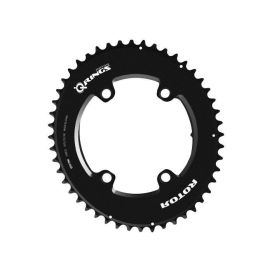 ROTOR AERO OVAL Q RING BCD110x4 52T(36) OUTER BLAC