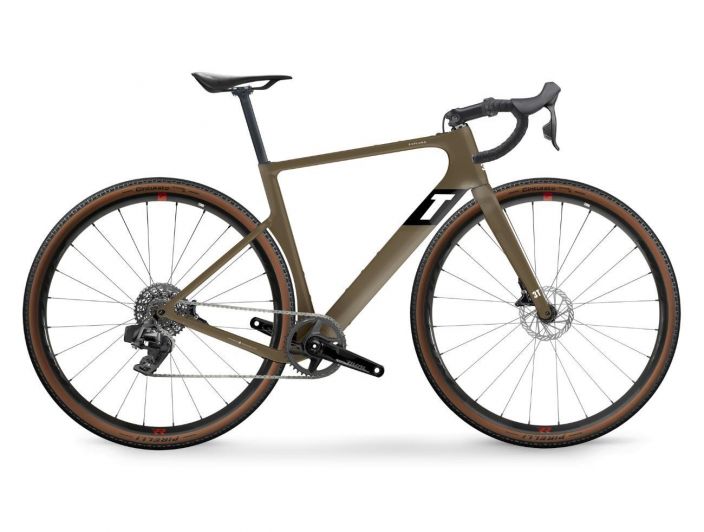 3T Exploro Ultra Rival XPLR 1x12 Coffee 54 Runko: 3T Exploro Ultra Vaihteet: 1x12 Eturattaat: Sram Rival AXS Kasetti: Sram