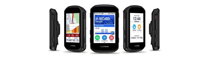 Garmin Edge 850 Kompaktissa Edge 850 -GPS-pyoratietokoneessa on eloisa varikosketusnaytto ja painikkeet, jotta saat oikeat