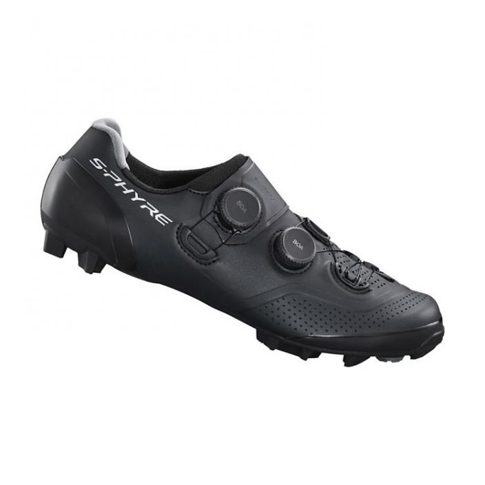 Ajokenka S-Phyre XC902 Musta Uncompromising Cross Country MTB and Cyclocross racing shoe with the lightest ever structure.