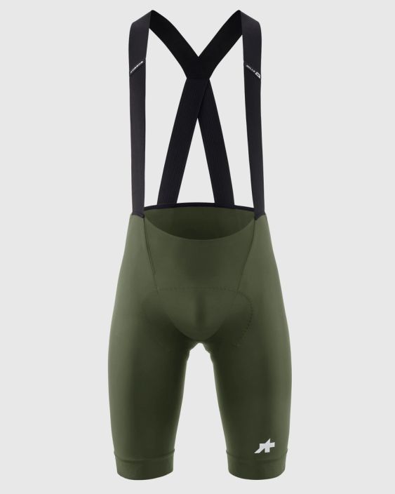 Ajohousu Assos MILLE GT Bib Shorts S11 Moss Green The daily choice for comfort and utility, refined with a new textile, Ajohousu Assos MILLE GT Bib Shorts S11 Moss Green The daily choice for comfort and utility, refined with a new textile,