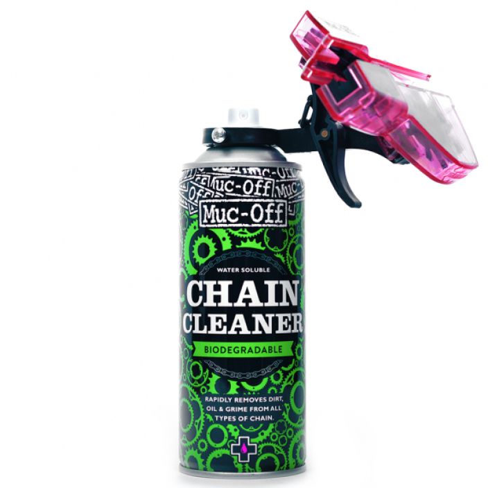 MUC-OFF Chaindoc Muc-Off ketjupesuri ja pesuaine. Helppo ja toimiva ketjunpuhdistin