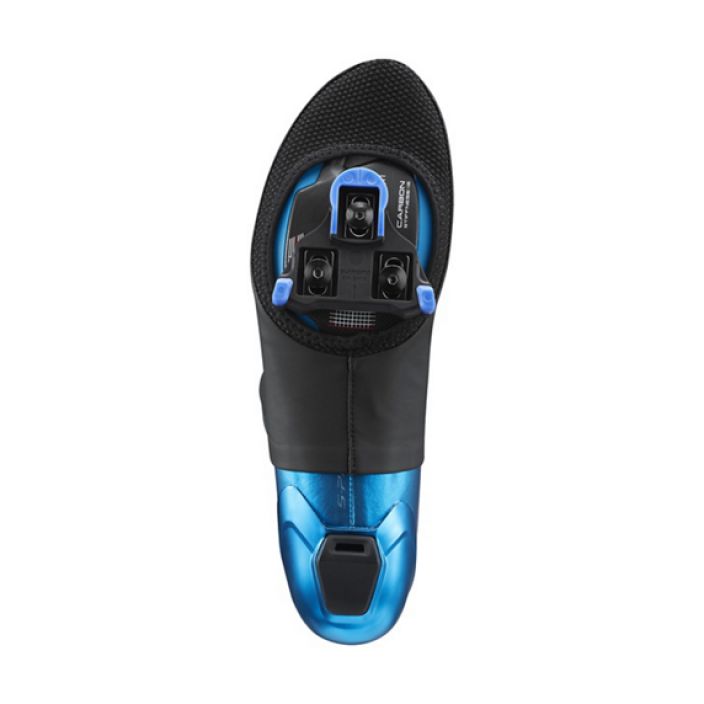 SHIMANO S-PHYRE Half Shoe Kengansuoja Light and supple fabrics optimally insulate on high-intensity rides. Stretchy