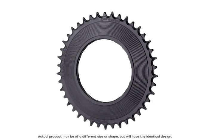 Garbaruk Thread Mount Road Round 44T Black Optimized for SRAM XPLR AXS power meter cranks, our 6.5 mm offset is a direct Garbaruk Thread Mount Road Round 44T Black Optimized for SRAM XPLR AXS power meter cranks, our 6.5 mm offset is a direct